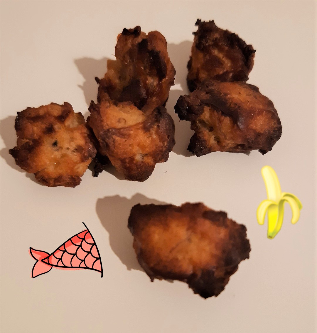 Lachs-Bananen Kekse