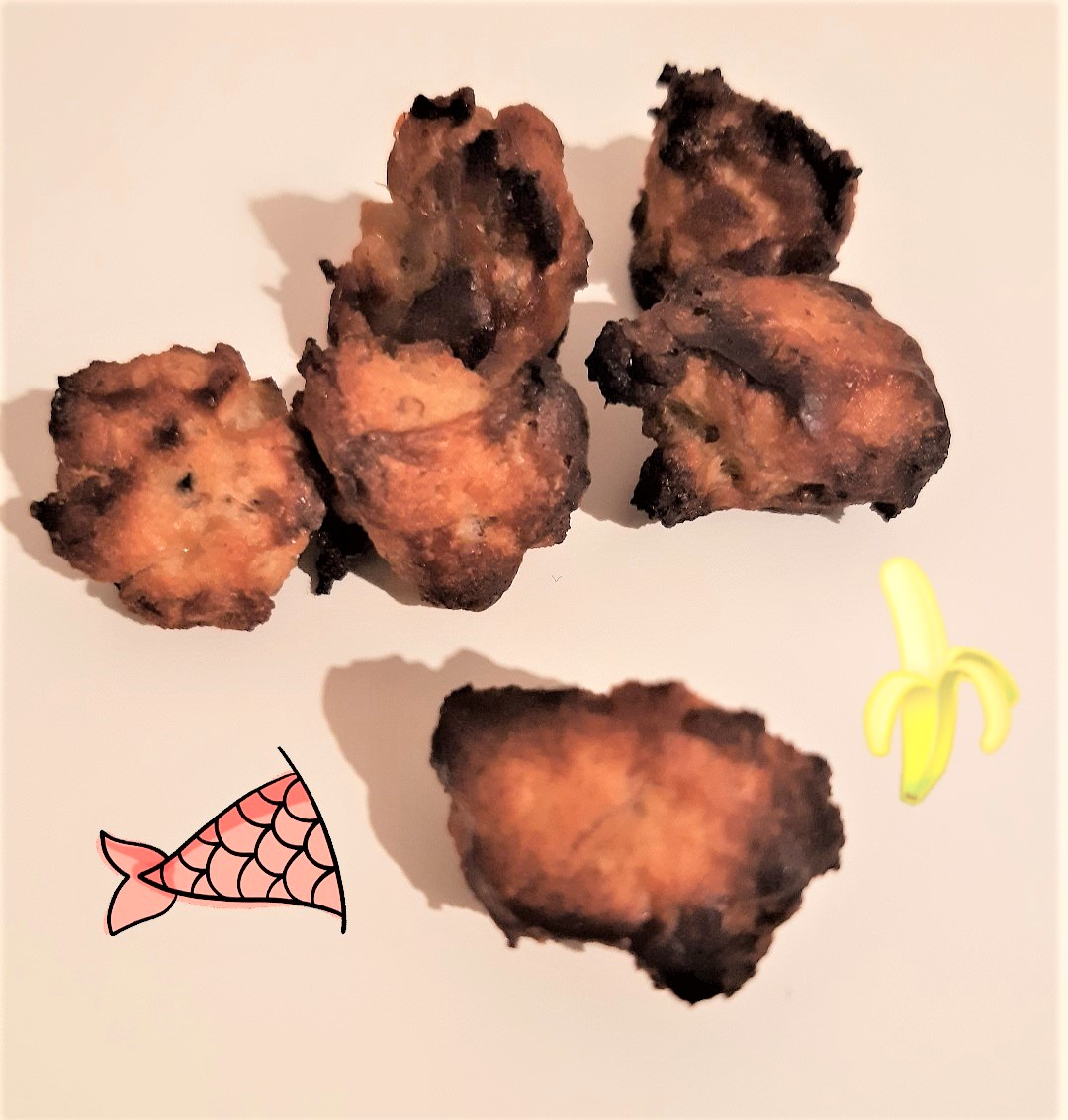 Lachs-Bananen Kekse